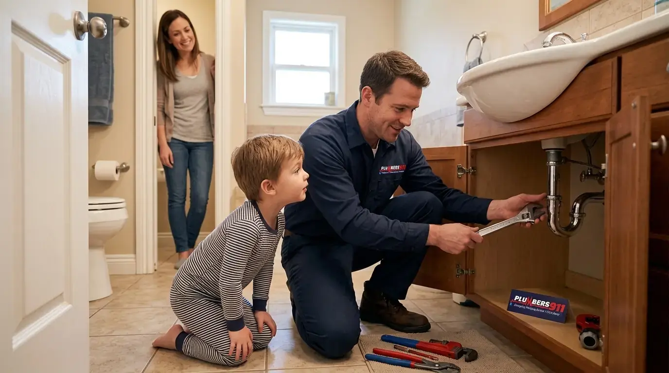 Licensed plumber at work in Rolling Meadows, IL